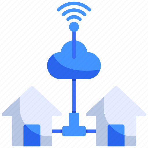 Cloud, control, home, house, internet, signal, smart icon - Download on Iconfinder