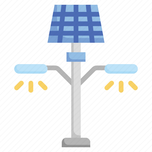 Street, lamps, lamp, post, lights, streetlight, architecture icon - Download on Iconfinder