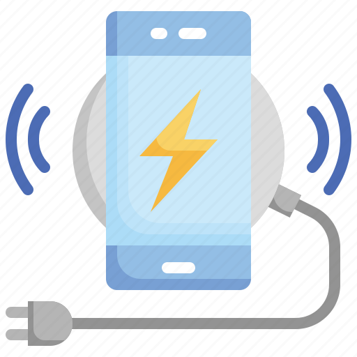 Wireless, charger, phone, smartphone, power icon - Download on Iconfinder