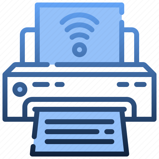 Printer, hardware, electronics, paper, smart icon - Download on Iconfinder
