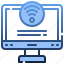 smart, tv, electronic, device, multimedia, monitor 