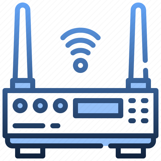 Wifi, router, wireless, modem, connectivity, electronics icon - Download on Iconfinder