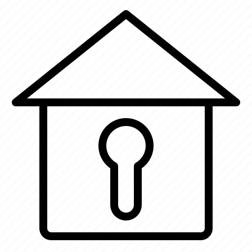 Locked house, smarthome, home living, wireless, wifi, internet, electronics icon - Download on Iconfinder