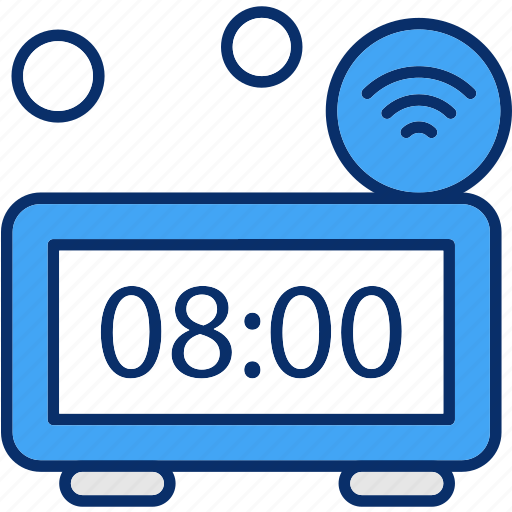 Clock, home, smart, watch, wifi icon - Download on Iconfinder