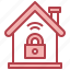 locked, home, security, protection, domotics, wifi 