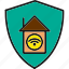 sheild, smarthome, protection, wifi 