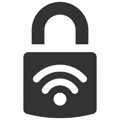 Lock, secure, security, protect, signal, network, wifi icon - Download on Iconfinder