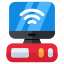 system wifi, system internet, wireless network, broadband connection, connected computer 