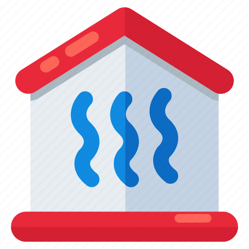 House heater, home heater, homestead, building, architecture icon - Download on Iconfinder