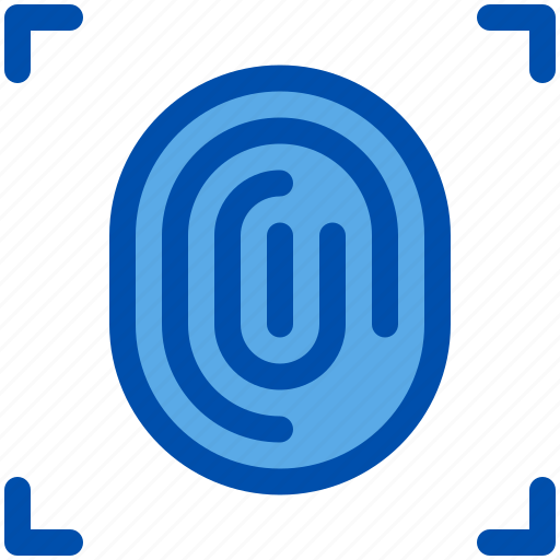 Door, fingerprint, house, login, security, smart icon - Download on Iconfinder