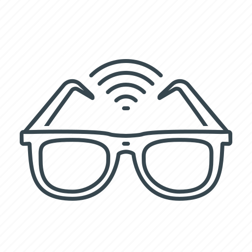 Glasses, smart, technology, virtual, augmented reality, smart glasses icon - Download on Iconfinder