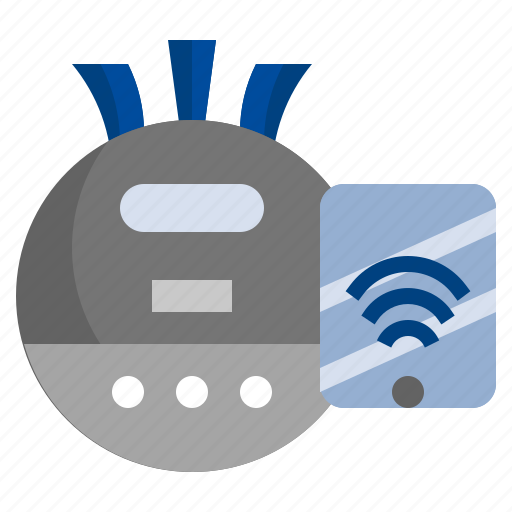 Smart, cleaner, vacuum, robot, home, automation icon - Download on Iconfinder
