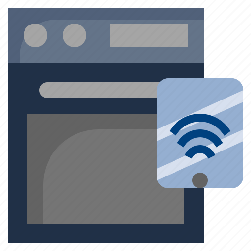 Smart, oven, household, furniture, phone, wifi icon - Download on Iconfinder