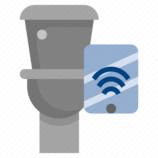 Toilet, household, furniture, phone, wifi icon - Download on Iconfinder