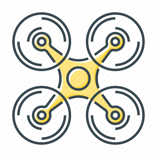 Drone, fly, technology, quadrocopter icon - Download on Iconfinder