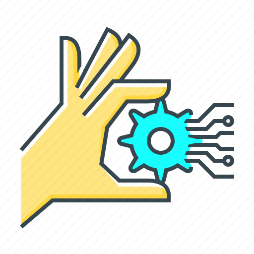 Hand, smart, technology icon - Download on Iconfinder