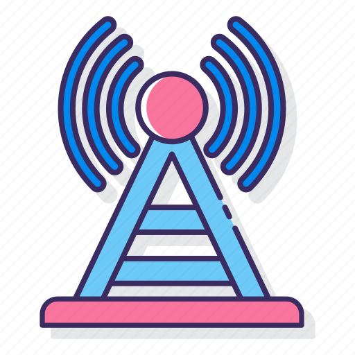 Communication, communication tower, radio, signal, tower icon - Download on Iconfinder