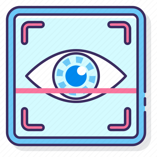 Biometric, eye, scanning, security icon - Download on Iconfinder