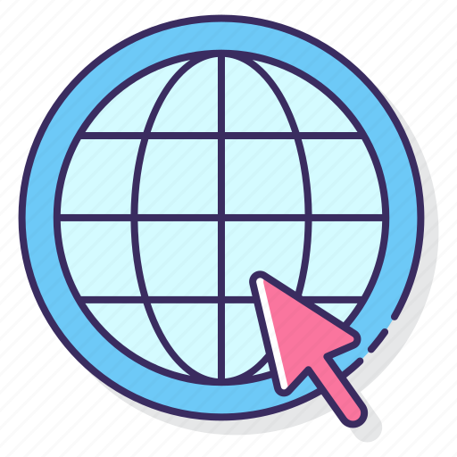 Click, global, internet, web, www icon - Download on Iconfinder