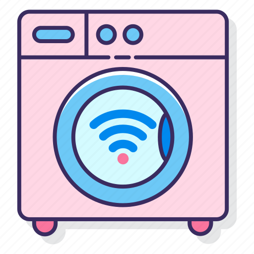 Machine, smart, washing, wireless icon - Download on Iconfinder