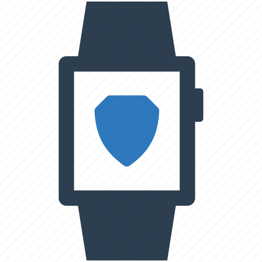 Protect, shield, smart, watch icon - Download on Iconfinder