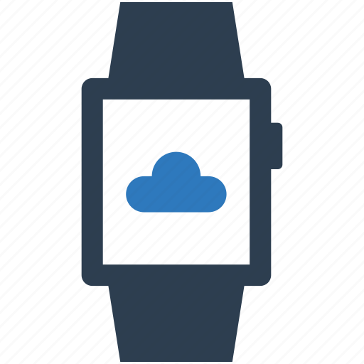 Cloud, smart, watch, weather icon - Download on Iconfinder