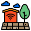 farm, network, smart, wifi 
