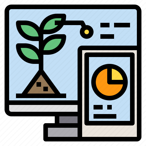 Chat, monitor, plants, smartphone icon - Download on Iconfinder