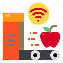 apple, delivery, technology, wifi 