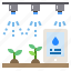 plants, smartphone, water 