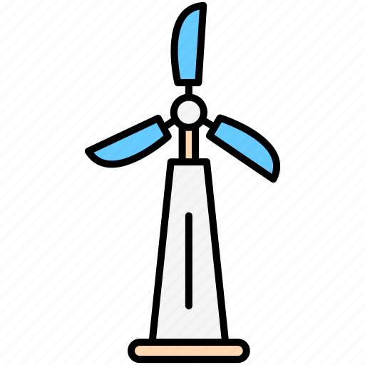 Windmill, wind, mill, air icon - Download on Iconfinder