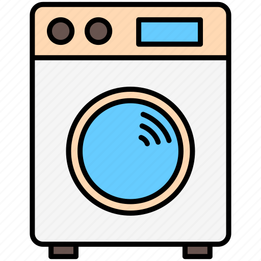 Washing machine, laundry, clothes, smarthome icon - Download on Iconfinder