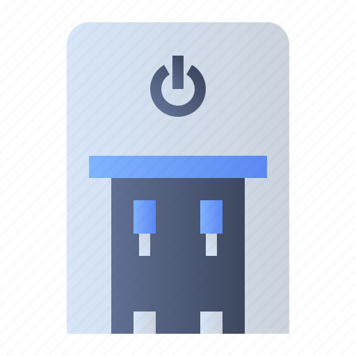 Electric appliance, electric dispenser, water cooler, water dispenser icon - Download on Iconfinder