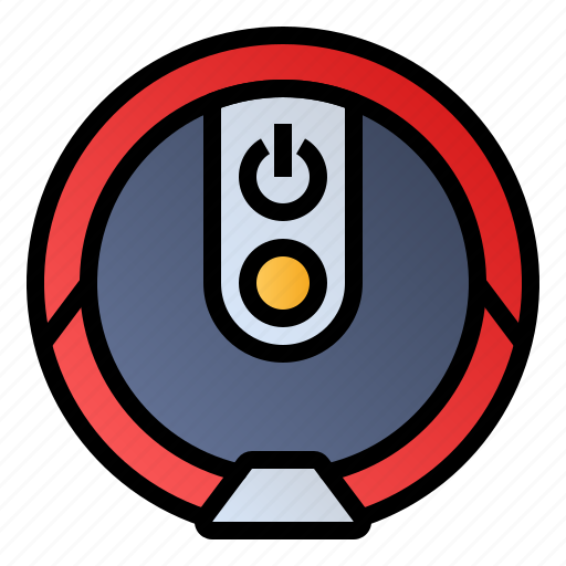 Automation, robot, roomba, vacuum cleaner icon - Download on Iconfinder