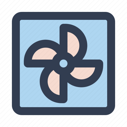 Fan, air, cooler, conditioner, wind icon - Download on Iconfinder