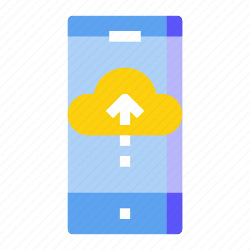 Cloud, computing, internet, mobile, online, phone, smartphone icon - Download on Iconfinder