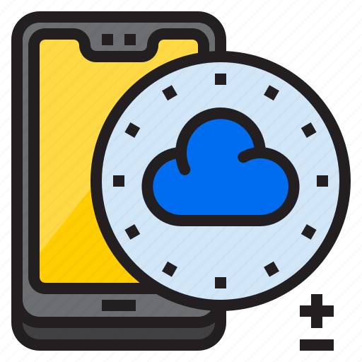 Cloud, data, mobile, mobilephone, smartphone icon - Download on Iconfinder