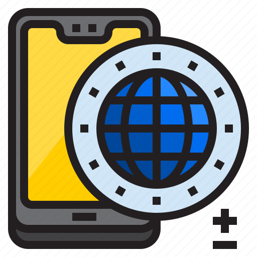 Global, mobile, mobilephone, smartphone, world icon - Download on Iconfinder