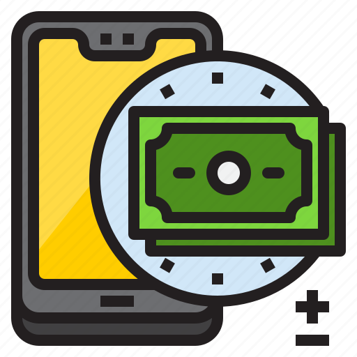 Dollar, mobile, mobilephone, money, smartphone icon - Download on Iconfinder