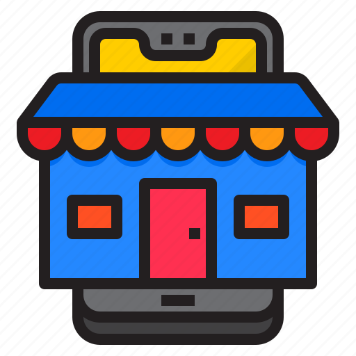Mobile, mobilephone, online, shop, shopping, smartphone icon - Download on Iconfinder
