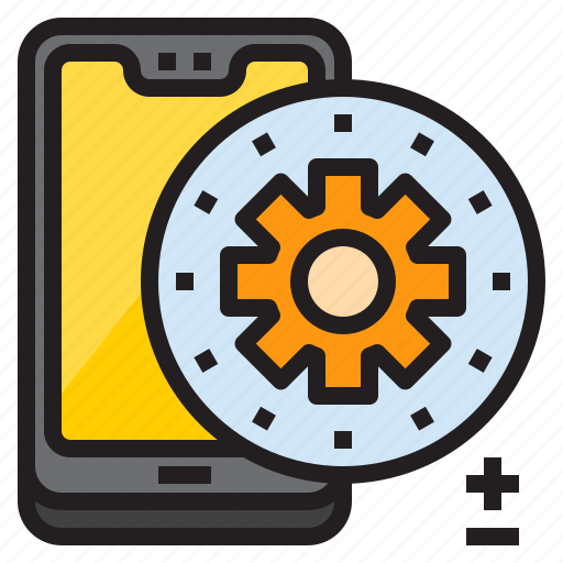 Gear, mobile, mobilephone, setting, smartphone icon - Download on Iconfinder