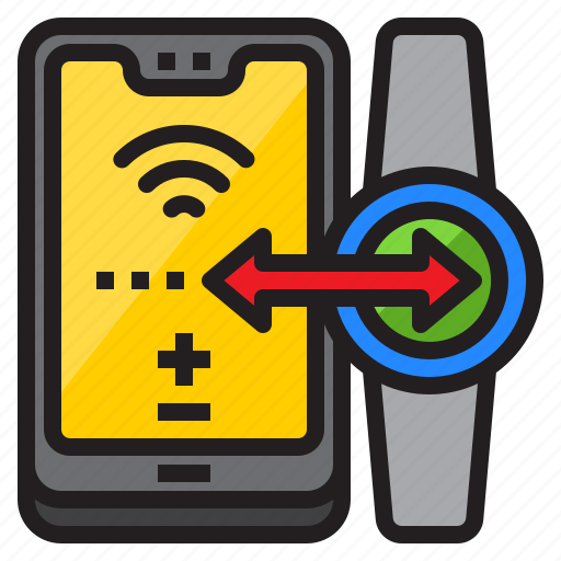 Data, mobile, mobilephone, smartphone, transfer, watch icon - Download on Iconfinder