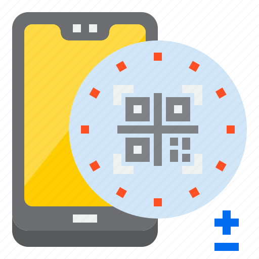 Code, mobile, mobilephone, qr, smartphone icon - Download on Iconfinder