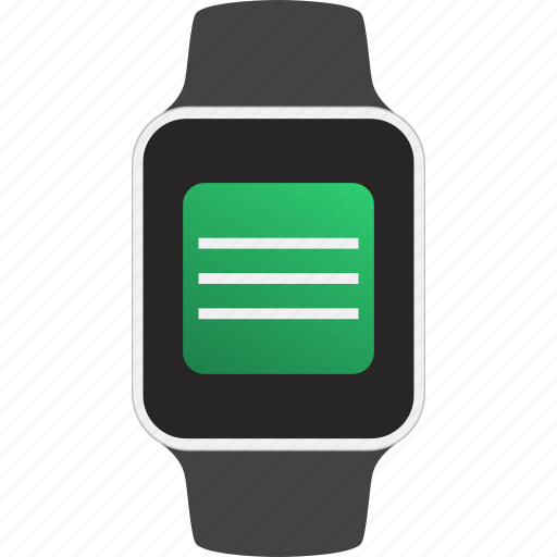 Device, smartwatch, text, wearable, message icon - Download on Iconfinder