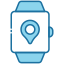 location, smartwatch, technology, pin, navigation, gps, map 