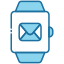 mail, smartwatch, technology, communication, message, email 