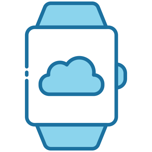 Cloud, smartwatch, technology, network, database, storage, data icon - Download on Iconfinder