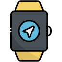 navigation, smartwatch, technology, gps, pin, map, direction