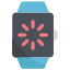 loading, smartwatch, technology, sync, load, process, waiting 