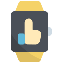 recommended, thumb up, smartwatch, technology